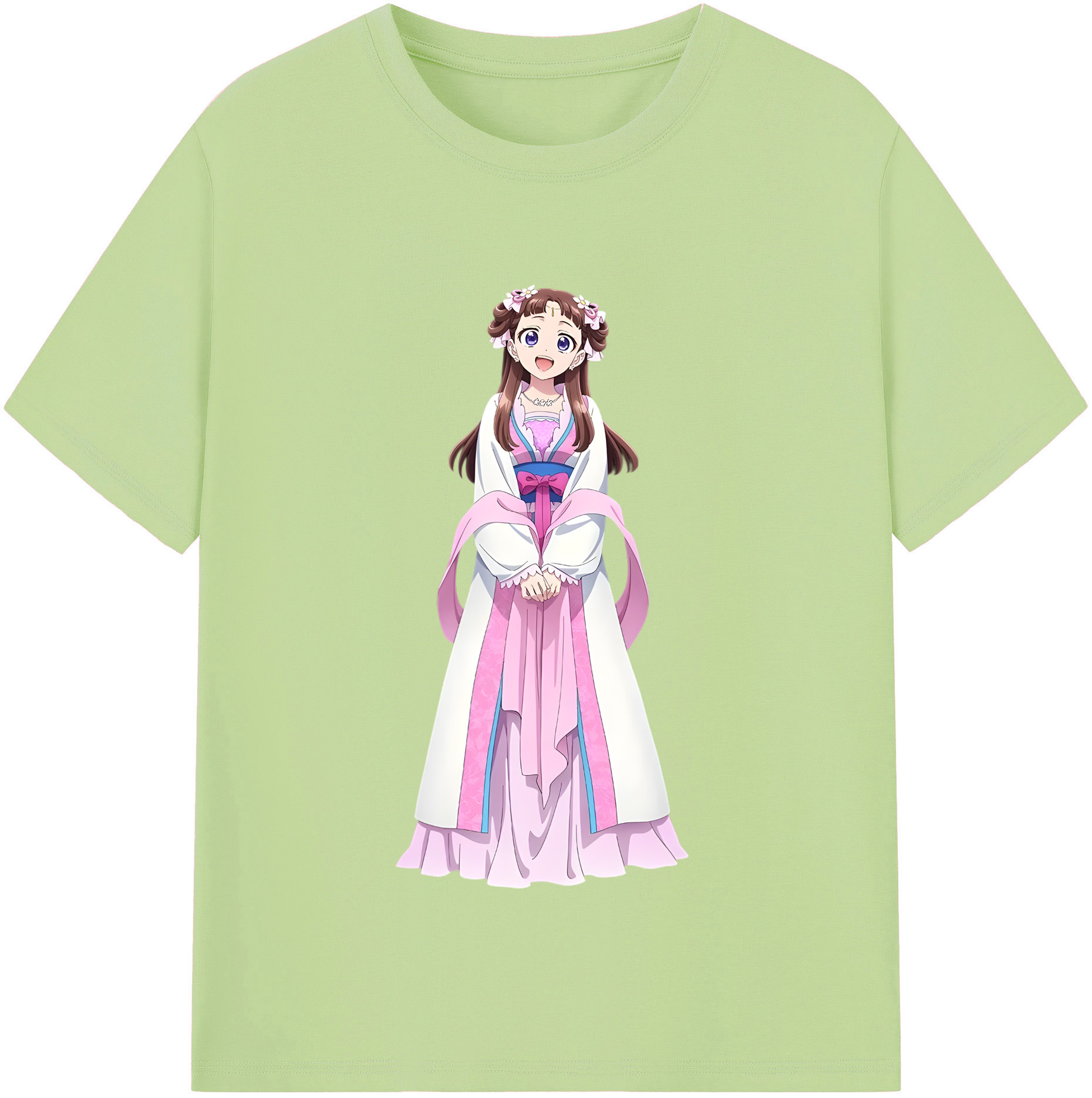 （画像用） 薬屋のひとりごと The Apothecary Diaries 綿100％半袖Tシャツ（フロントプリント）